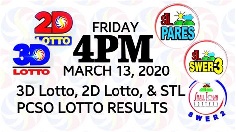STL/SWERTRES 4PM RESULT .